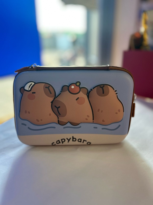 ESTOJO ESCOLAR COM DIVISÓRIA - PERSONAGENS CAPIVARA - Image 4