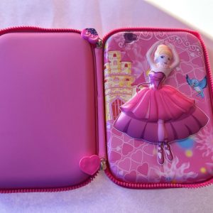 ESTOJO ESCOLAR COM DIVISÓRIA - PERSONAGENS BAILARINA