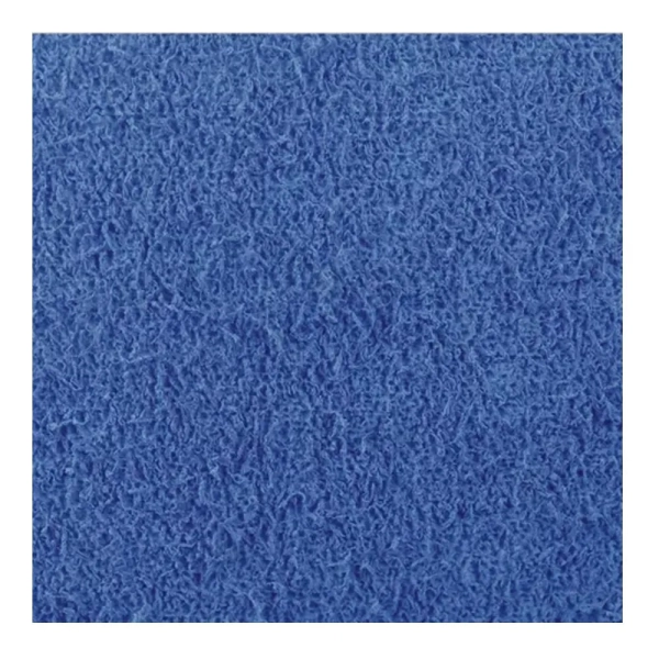 PLACA EM EVA ATOALHADO 48X40CM AZUL ESCURO 2MM - MAKE+