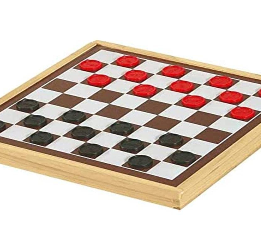 JOGO DE TABULEIRO DAMA E TRILHA UNIDADE 7033 - SOUZA