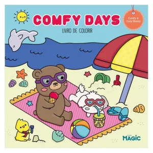 LIVRO DE COLORIR BOBBIE GOODS COMFY DAYS 48PGS UNIDADE 84907 - MAGIC KIDS