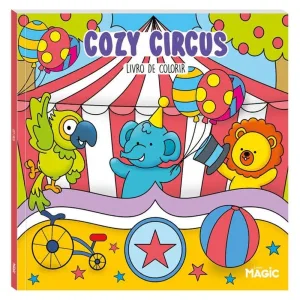 LIVRO DE COLORIR BOBBIE GOODS COZY CIRCUS 48PGS UNIDADE 84785 - MAGIC KIDS