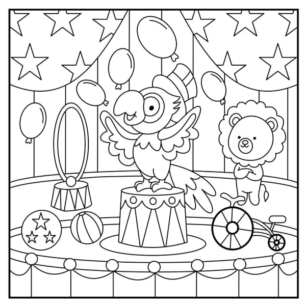 LIVRO DE COLORIR BOBBIE GOODS COZY CIRCUS 48PGS UNIDADE 84785 - MAGIC KIDS - Image 2