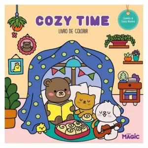 LIVRO DE COLORIR BOBBIE GOODS COZY TIME 48PGS UNIDADE 84914 - MAGIC KIDS