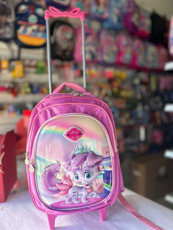 Mochila Rodinha Reforçada - GATINHA