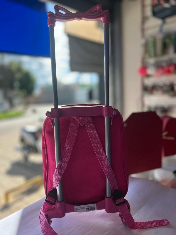 MOCHILA DE RODINHA PEQUENA BÁSICA FROZEM - 2 BOLSOS - Image 3