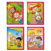 CADERNO JANDAIA  BROCHURÃO 80 FOLHAS - FEMININO