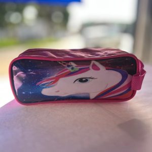 Estojo escolar duplo - Unicórneo