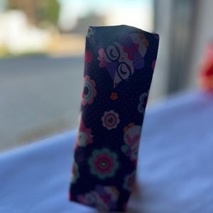 Estojo escolar simples 1 zíper- ESTAMPA CORUJA ROXO