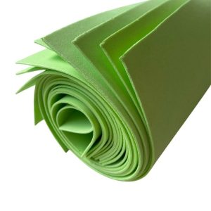 PLACA EM EVA 47X40CM VERDE CLARO 1,8MM.  - DUBFLEX