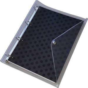 FICHARIO ACP 4 ARGOLAS POA CRISTAL PRETO