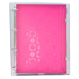 FICHARIO ACP 4 ARGOLAS POA CRISTAL ROSA