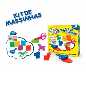 Massa para Modelar Criativa Art Kids 7 300 g - Acrilex