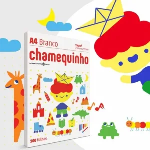 PAPEL SULFITE A4 CHAMEQUINHO 75G.BCO C/100F - CHAMEX