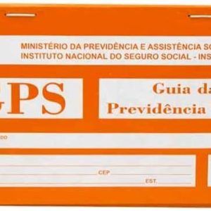 CARNE GPS GUIA RECOLHIMENTO PREVIDENCIA SOCIAL 12X2 / 20UN / PAG BRASIL