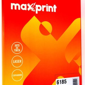 ETIQUETA CARTA 6185 100FLS 215,9X279,4 MM CX.C/100 492219 - MAXPRINT