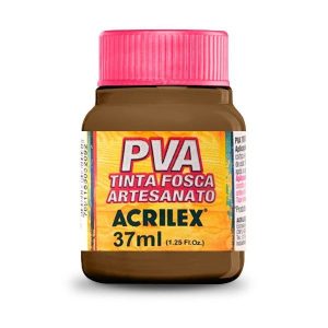Tinta PVA 37 ml Marrom - Acrilex