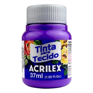 Tinta para Tecido Fosca 37 ml (Violeta) - Acrilex