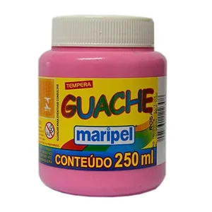 Tinta guache (250 ml) Rosa - Maripel