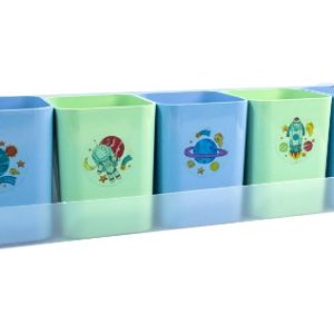 Acessorio para mesa Kit Mundo Lua c/5 Porta Objeto - Dello