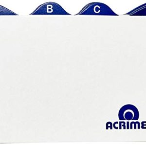 Indice para fichario A-Z 4x6 Cartao - Acrimet