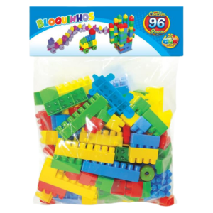 Brinquedo para Montar Bloquinhos 96 Peças - Ggb Plast