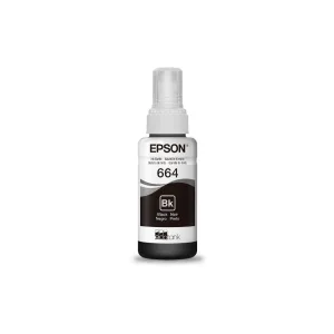 Refil Tinta Epson T664 -Preto-ORIGINAL