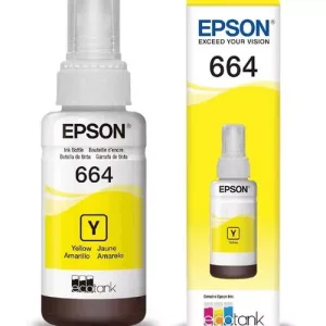 Refil de Tinta Epson 664 Amarelo-ORIGINAL