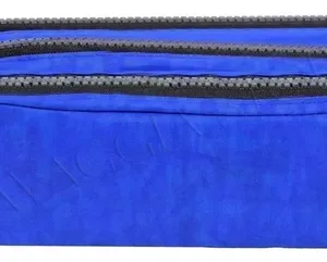 Estojo escolar triplo - COR AZUL