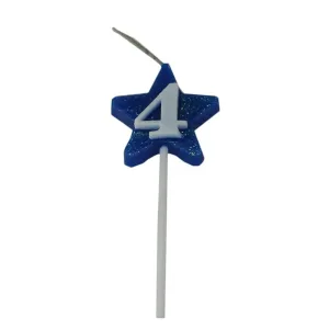VELA ESTRELA AZUL- NUMERO 4