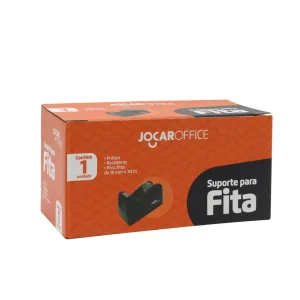 Suporte para Fita Adesiva Jocar Office P Preto - Leonora