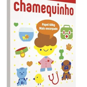 Papel Sulfite A4 Chamequinho 60 kg 180 g Branco - Chamex