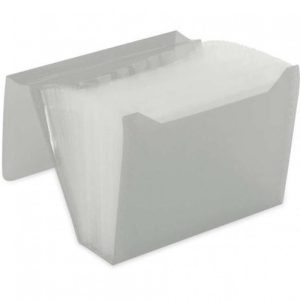 Pasta sanfonada (plastica) Duplicata 31 Divisoes FUMÊ - ACP