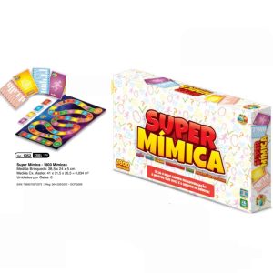 Jogo de Tabuleiro Super Mímica - GGB Plast