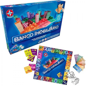 Jogo de Tabuleiro Banco Imobiliário Realidade Aumentada - Estrela